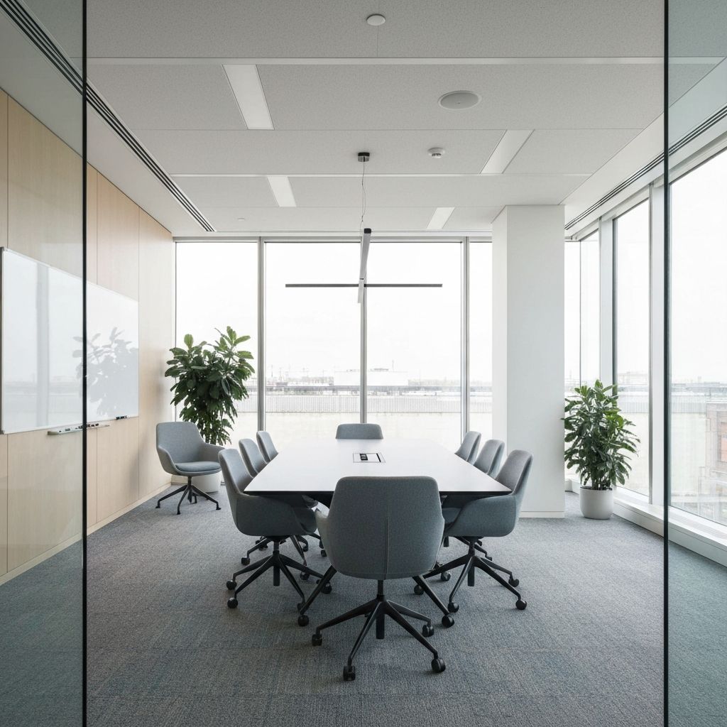 Modern office environment